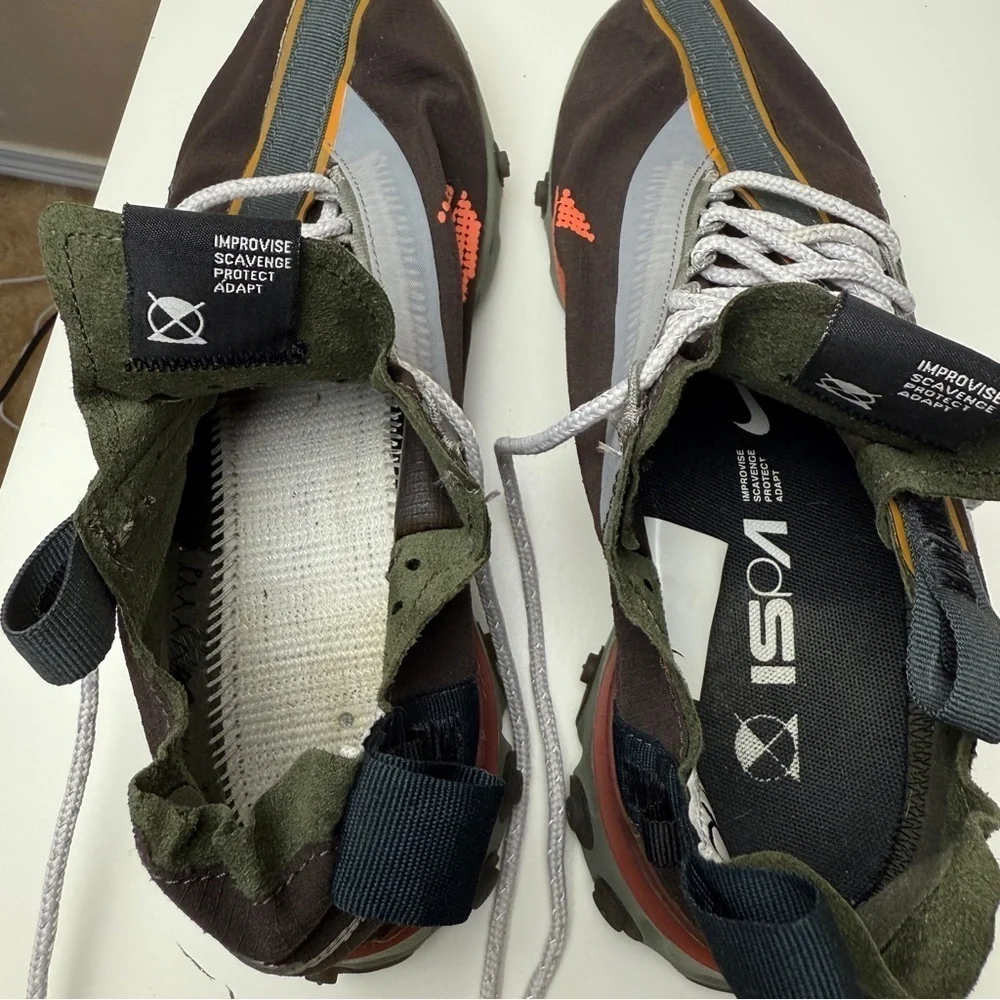Nike React WR ISPA Velvet Brown & Dark Stucco - Size 6.5